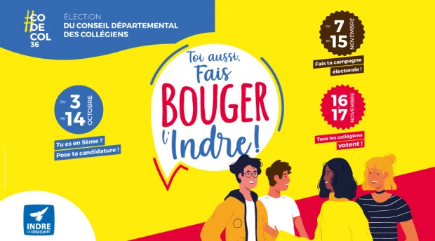 Conseil Départemental Des Collégiens : Toi Aussi, Fais Bouger L'Indre ...